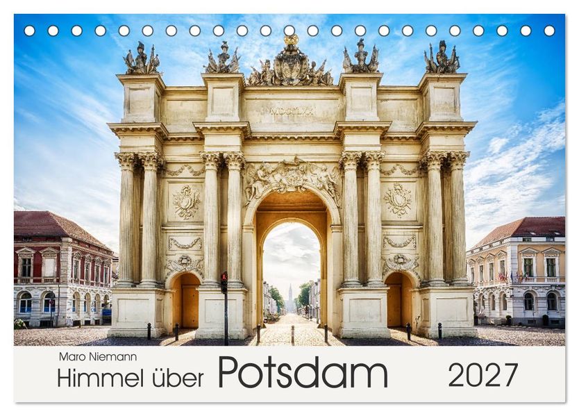 Himmel über Potsdam (Tischkalender 2027 DIN A5 quer) CALVENDO Monatskalender