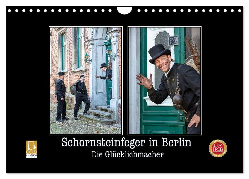Schornsteinfeger in Berlin - Die Glücklichmacher (Wandkalender 2027 DIN A4 quer) CALVENDO Monatskalender