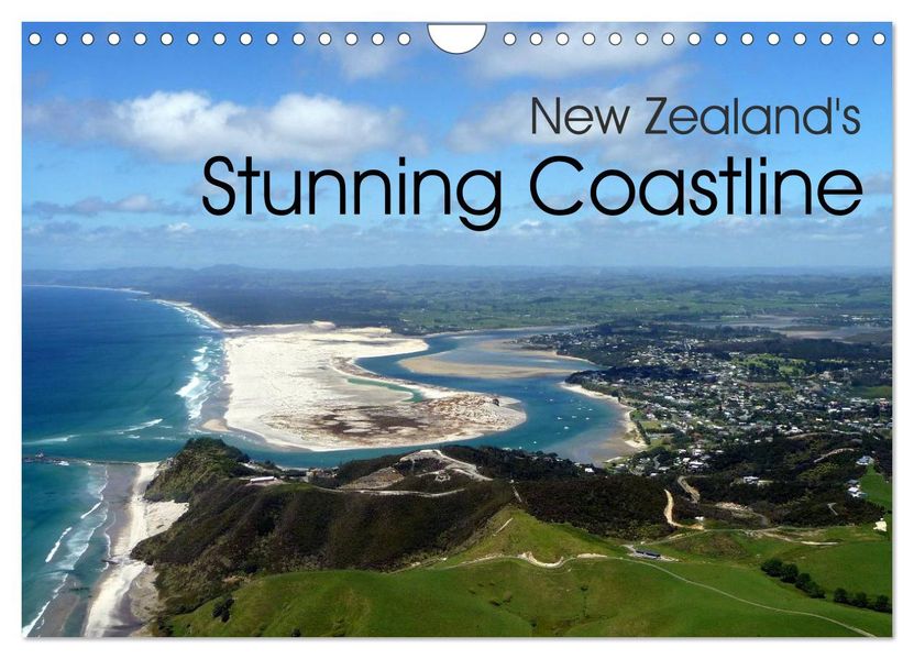 New Zealand's Stunning Coastline (Wall Calendar 2027 DIN A4 landscape) CALVENDO 12 Month Wall Calendar