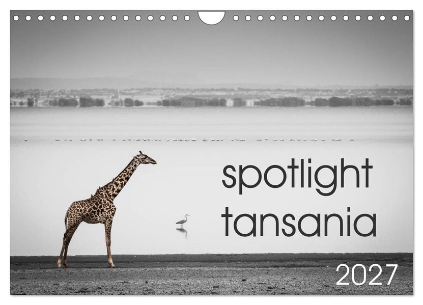 spotlight tansania (Wandkalender 2027 DIN A4 quer) CALVENDO Monatskalender