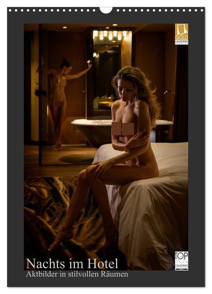 Nachts im Hotel (Wandkalender 2027 DIN A3 hoch) CALVENDO Monatskalender
