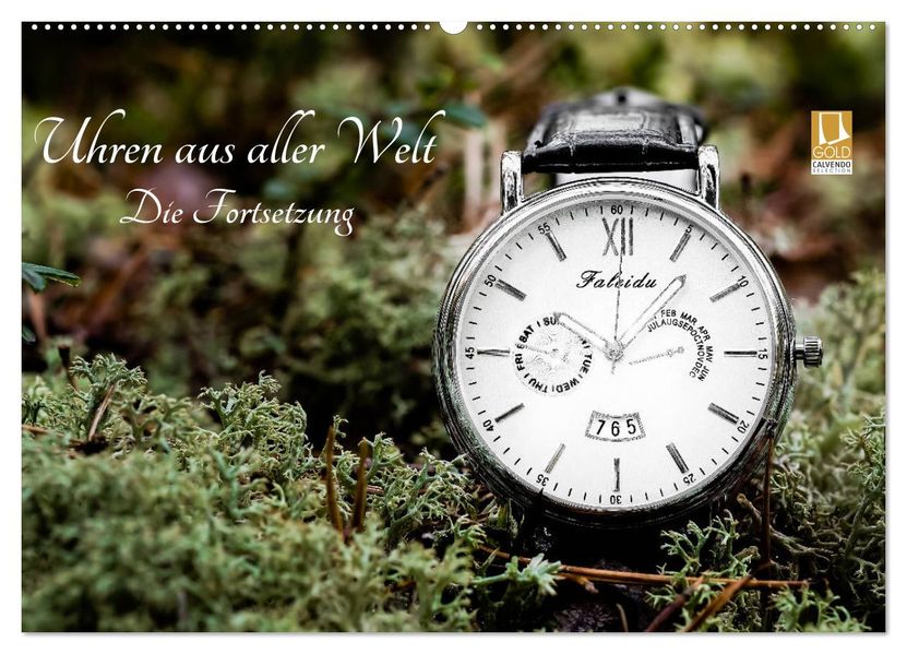 Uhren aus aller Welt - Die Fortsetzung (Wandkalender 2027 DIN A2 quer) CALVENDO Monatskalender