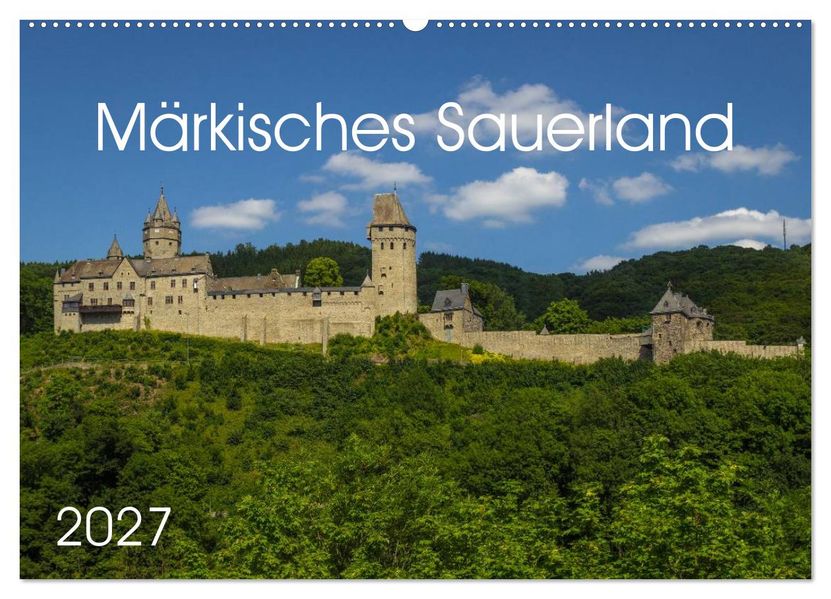 Märkisches Sauerland (Wandkalender 2027 DIN A2 quer) CALVENDO Monatskalender