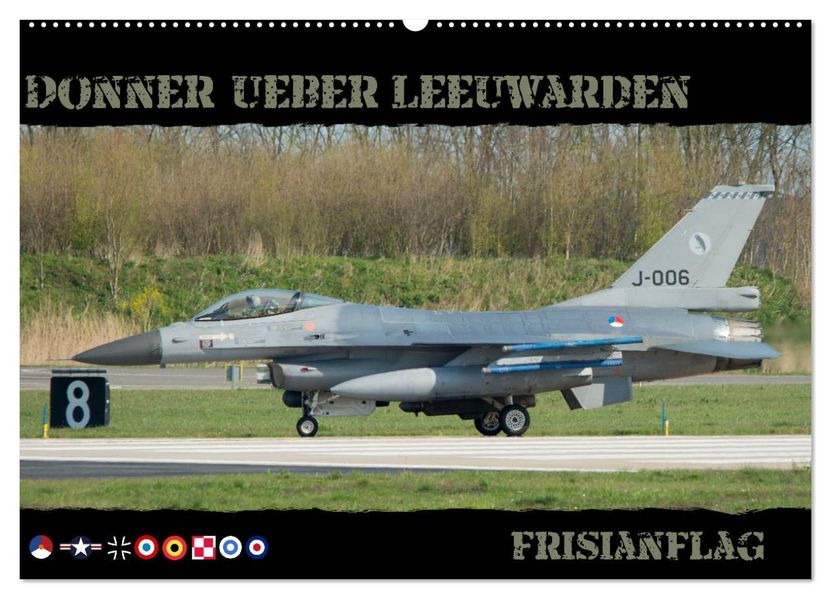 Donner ueber Leeuwarden (Wandkalender 2027 DIN A2 quer) CALVENDO Monatskalender