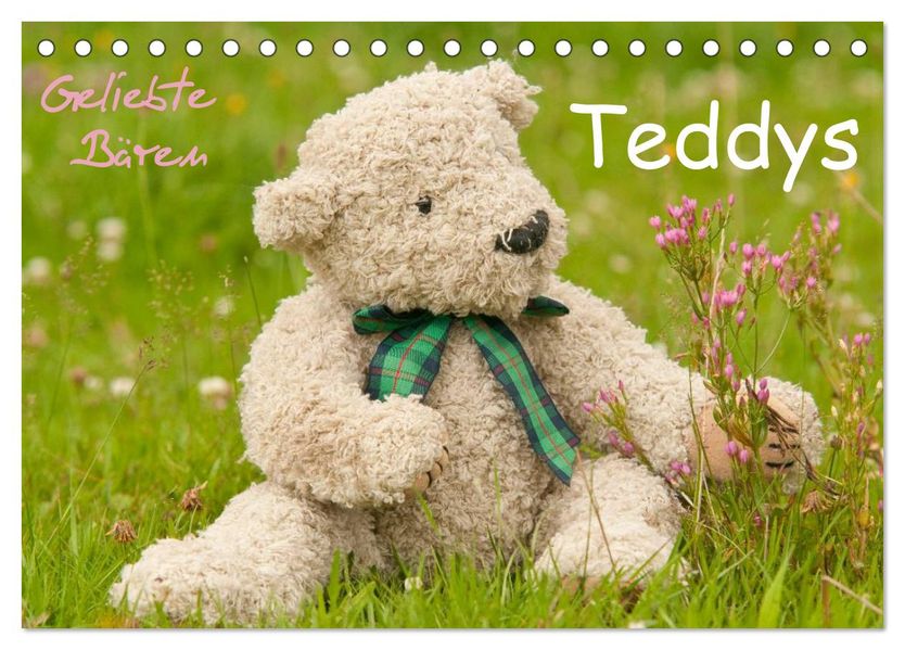 Geliebte Bären - Teddys (Tischkalender 2027 DIN A5 quer) CALVENDO Monatskalender