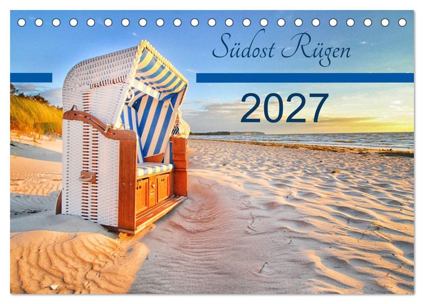 Südost Rügen 2027 (Tischkalender 2027 DIN A5 quer) CALVENDO Monatskalender