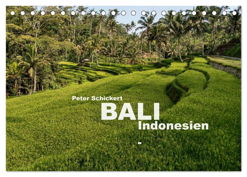 Bali - Indonesien (Tischkalender 2027 DIN A5 quer) CALVENDO Monatskalender
