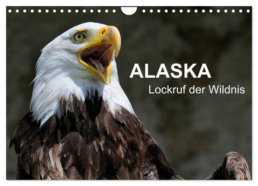 Alaska - Lockruf der Wildnis (Wandkalender 2027 DIN A4 quer) CALVENDO Monatskalender