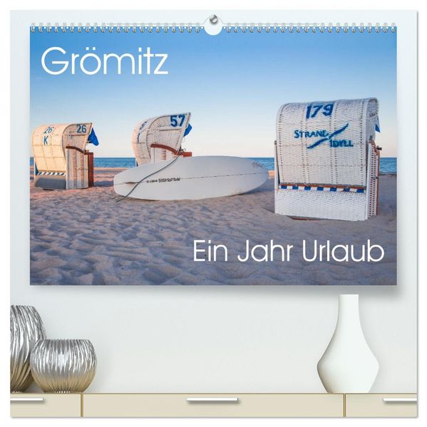 Grömitz - Ein Jahr Urlaub (hochwertiger Premium Wandkalender 2027 DIN A2 quer) Kunstdruck in Hochglanz