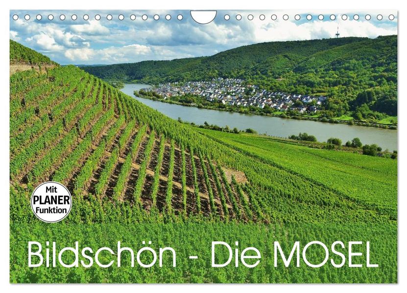Bildschön - Die Mosel (Wandkalender 2027 DIN A4 quer) CALVENDO Monatskalender