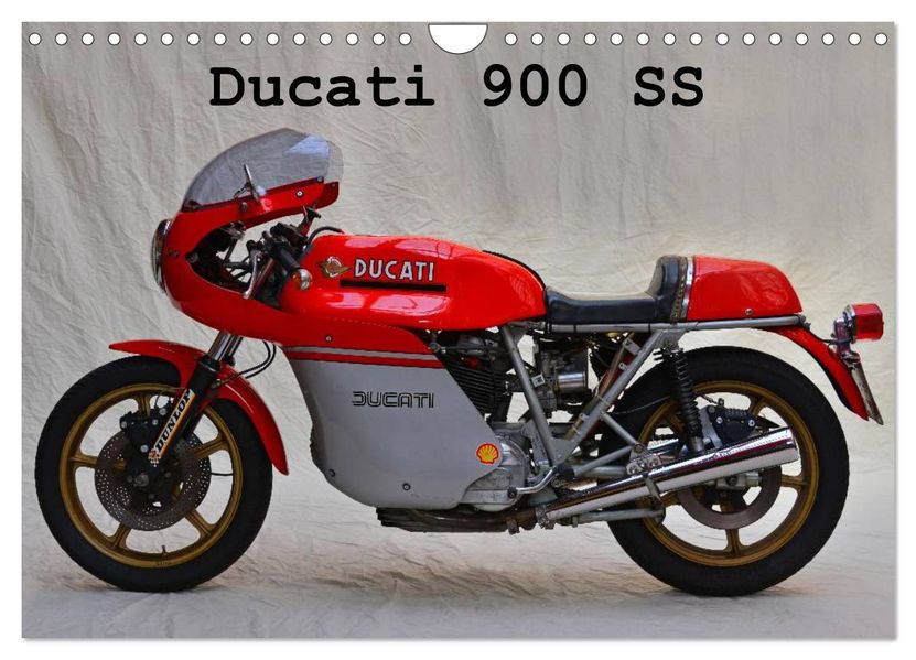 Ducati 900 SS (Wandkalender 2027 DIN A4 quer) CALVENDO Monatskalender