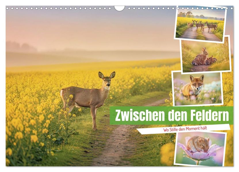 Zwischen den Feldern (Wandkalender 2027 DIN A3 quer) CALVENDO Monatskalender