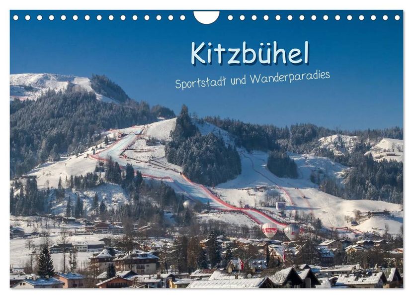Kitzbühel Sportstadt und Wanderparadies (Wandkalender 2027 DIN A4 quer) CALVENDO Monatskalender