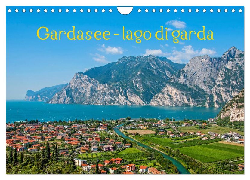 Gardasee - lago di Garda by Sascha Ferrari (Wandkalender 2027 DIN A4 quer) CALVENDO Monatskalender