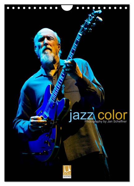 jazz color (Wandkalender 2027 DIN A4 hoch) CALVENDO Monatskalender