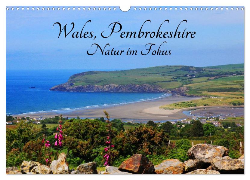Wales Pembrokeshire - Natur im Fokus- (Wandkalender 2027 DIN A3 quer) CALVENDO Monatskalender