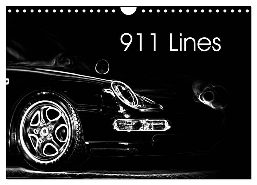 911 Lines (Wall Calendar 2027 DIN A4 landscape) CALVENDO 12 Month Wall Calendar