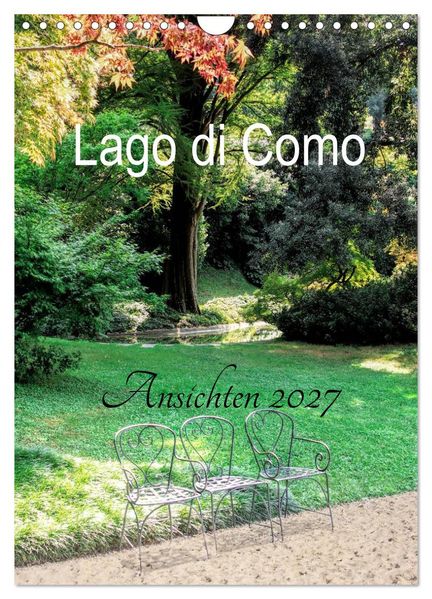 Lago di Como Ansichten 2027 (Wandkalender 2027 DIN A4 hoch) CALVENDO Monatskalender