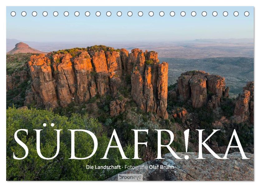 Südafrika - Die Landschaft (Tischkalender 2027 DIN A5 quer) CALVENDO Monatskalender