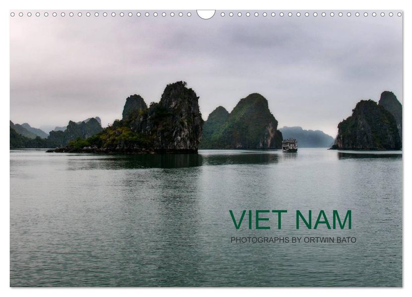 VIETNAM (Wall Calendar 2027 DIN A3 landscape) CALVENDO 12 Month Wall Calendar
