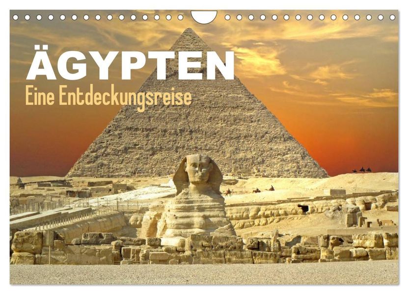 Ägypten - Eine Entdeckungsreise (Wandkalender 2027 DIN A4 quer) CALVENDO Monatskalender