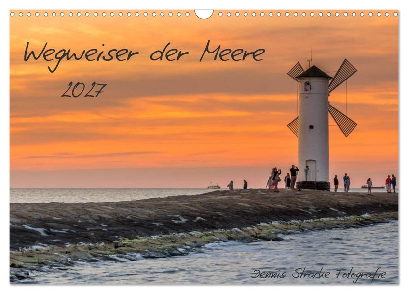 Wegweiser der Meere (Wandkalender 2027 DIN A3 quer) CALVENDO Monatskalender