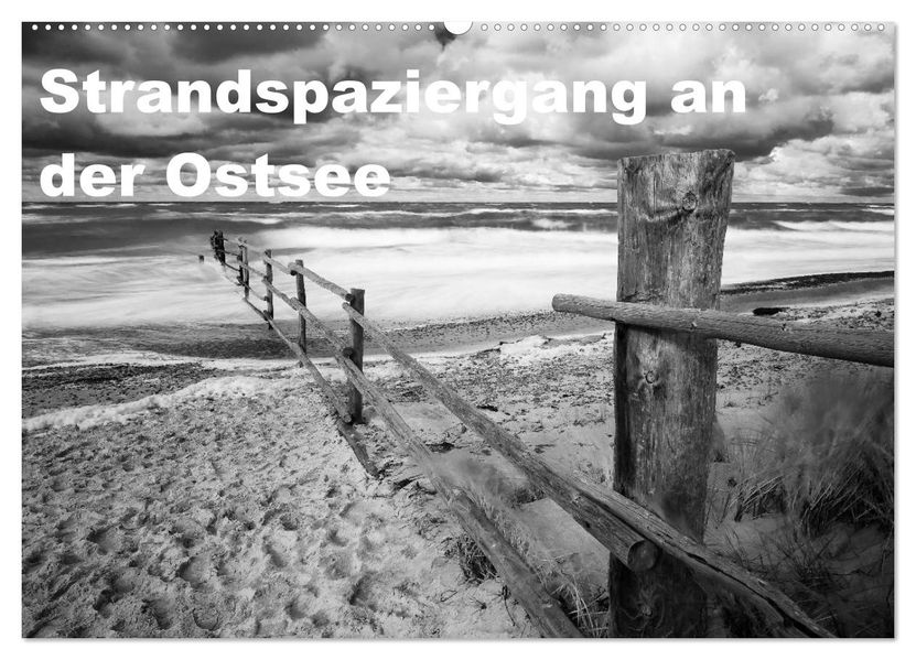 Strandspaziergang an der Ostsee (Wandkalender 2027 DIN A2 quer) CALVENDO Monatskalender