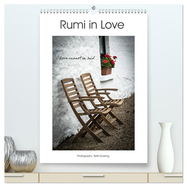 Rumi in Love (High Quality Premium Wall Calendar 2027 DIN A2 portrait)CALVENDO 12 Month Wall Calendar