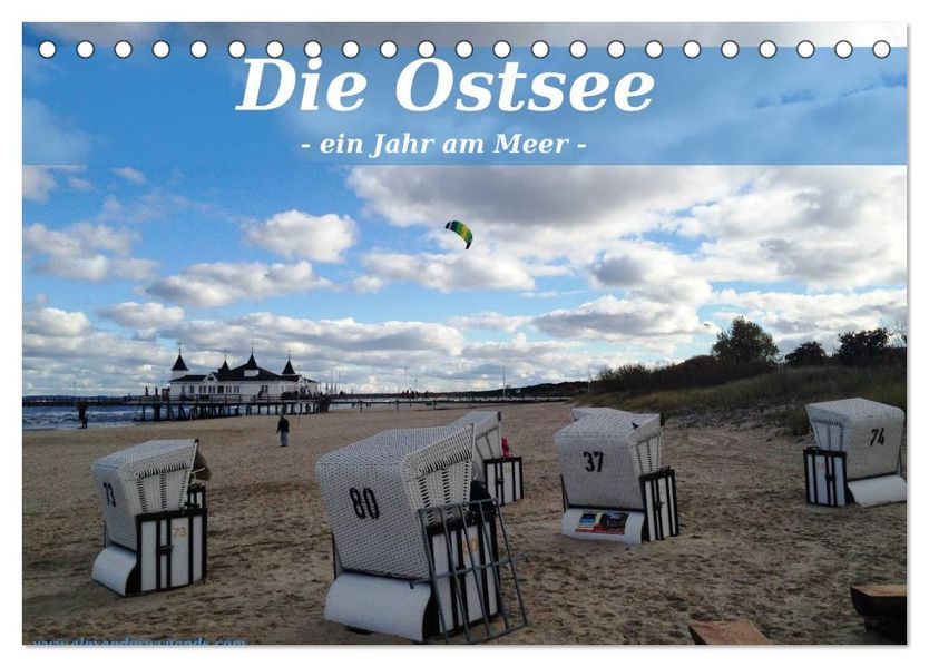 Die Ostsee - Ein Jahr am Meer (Tischkalender 2027 DIN A5 quer) CALVENDO Monatskalender