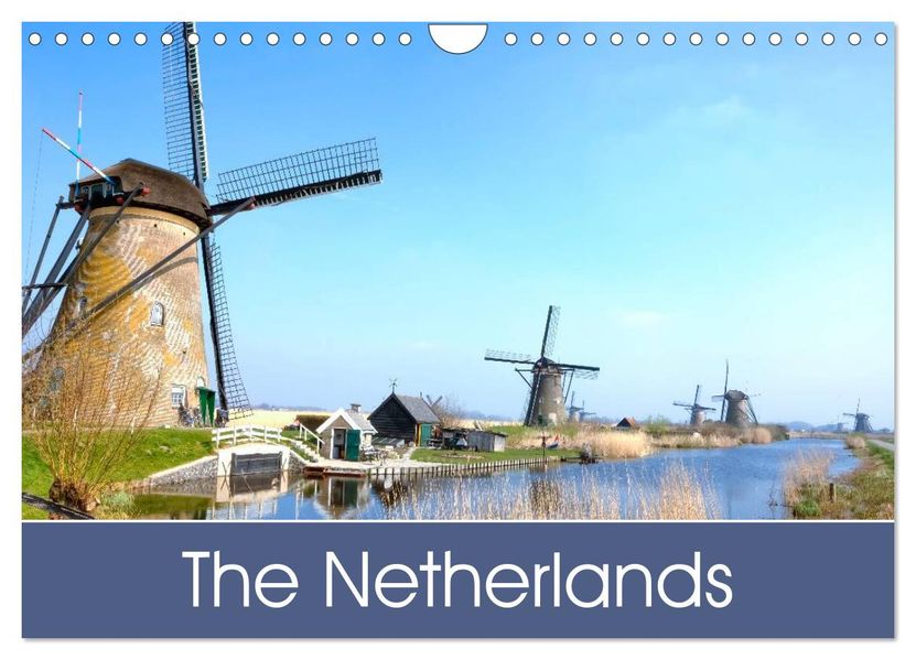 The Netherlands (Wall Calendar 2027 DIN A4 landscape) CALVENDO 12 Month Wall Calendar