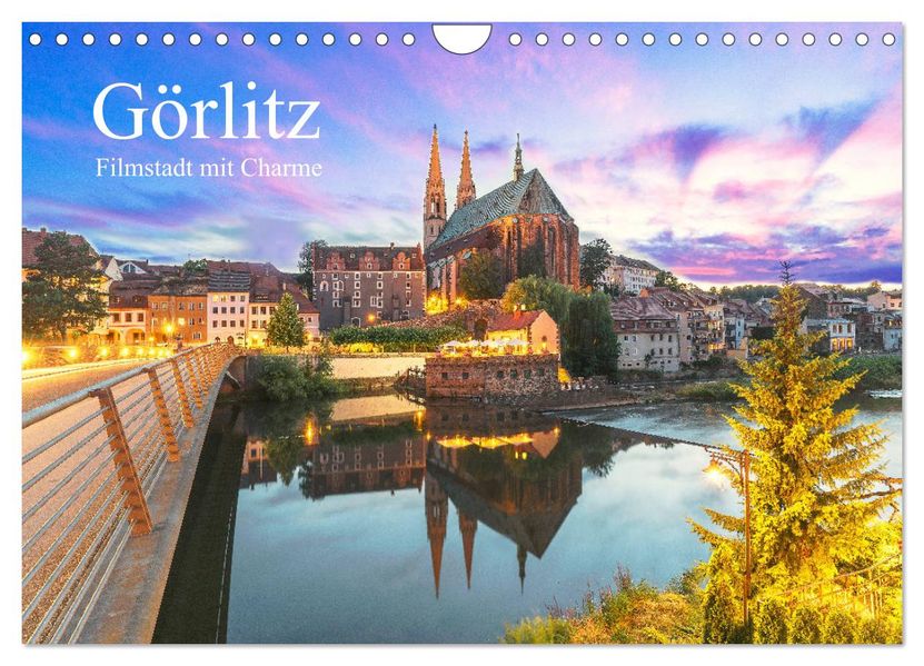 Görlitz - Fimstadt mit Charme (Wandkalender 2027 DIN A4 quer) CALVENDO Monatskalender