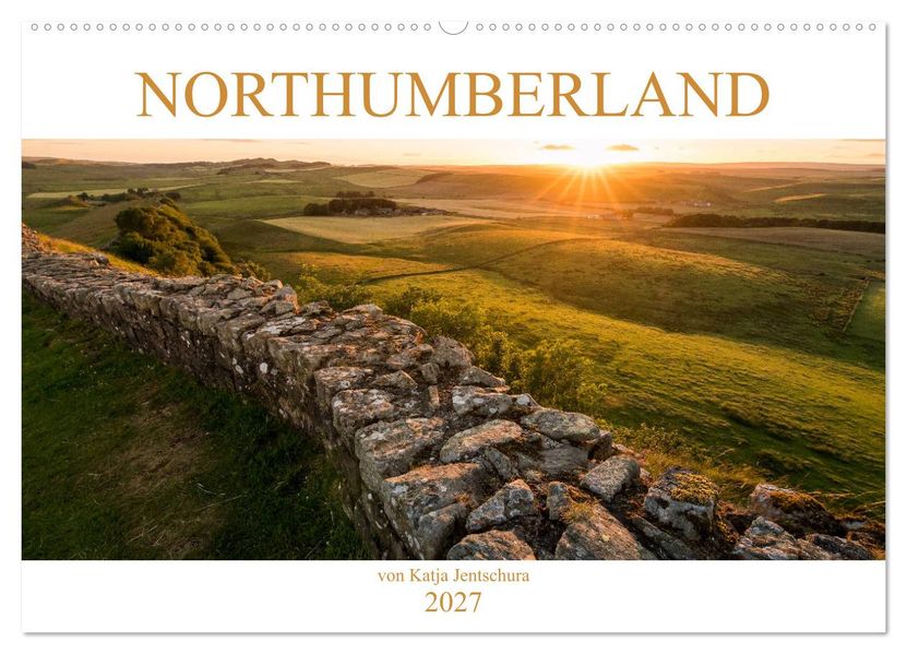 NORTHUMBERLAND 2027 (Wandkalender 2027 DIN A2 quer) CALVENDO Monatskalender