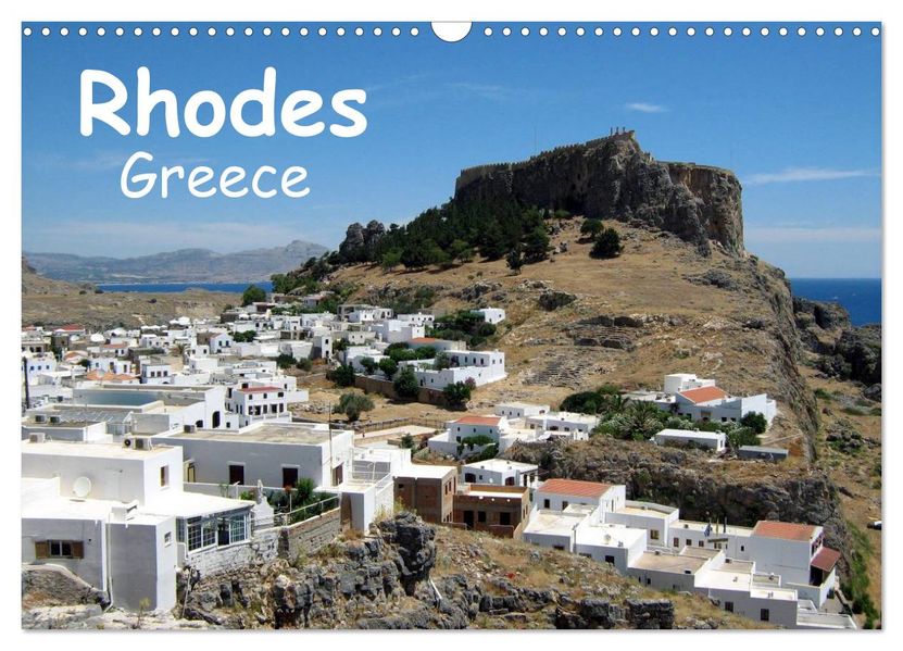 Rhodes - Greece (Wall Calendar 2027 DIN A3 landscape) CALVENDO 12 Month Wall Calendar