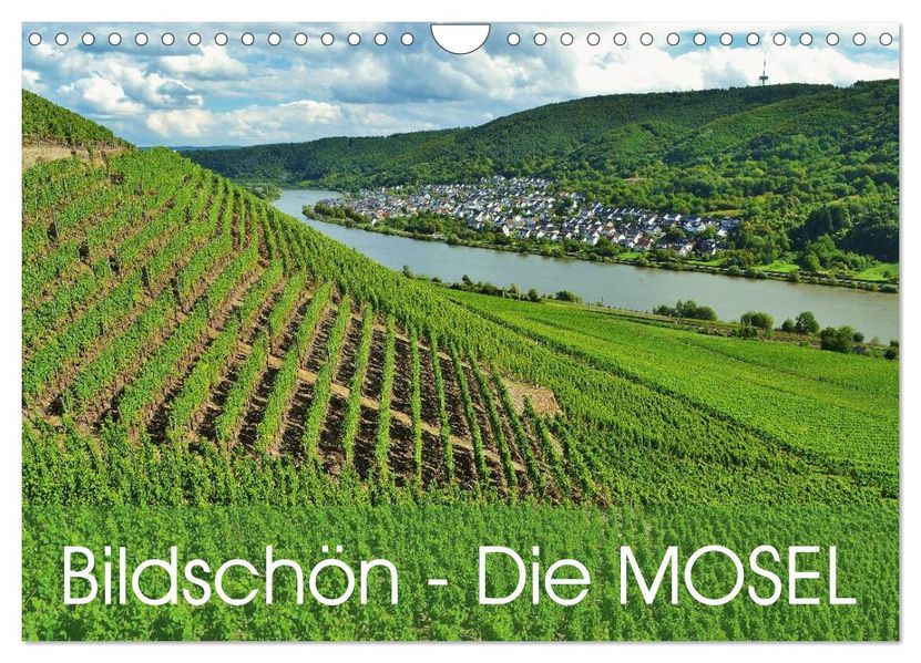 Bildschön - Die Mosel (Wandkalender 2027 DIN A4 quer) CALVENDO Monatskalender