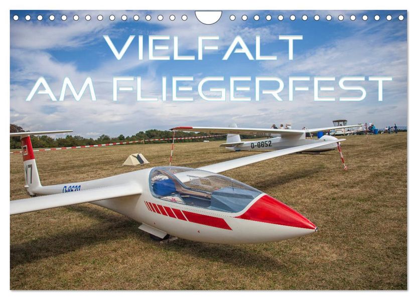 Vielfalt am Fliegerfest (Wandkalender 2027 DIN A4 quer) CALVENDO Monatskalender