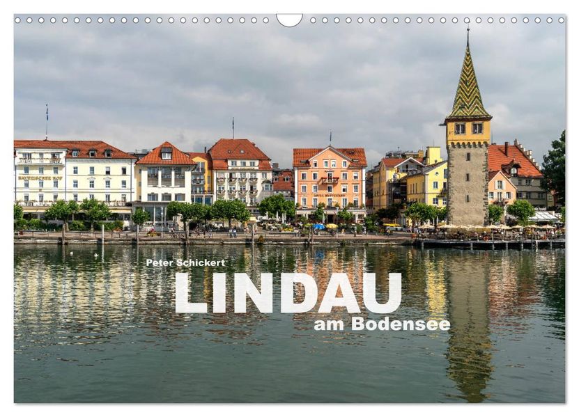 Lindau am Bodensee (Wandkalender 2027 DIN A3 quer) CALVENDO Monatskalender