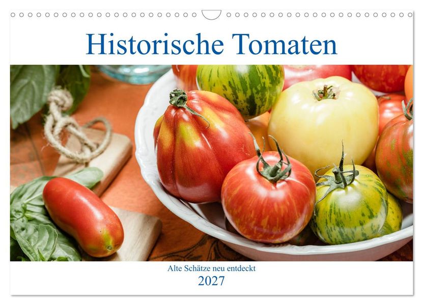 Historische Tomaten - Alte Schätze neu entdeckt (Wandkalender 2027 DIN A3 quer) CALVENDO Monatskalender