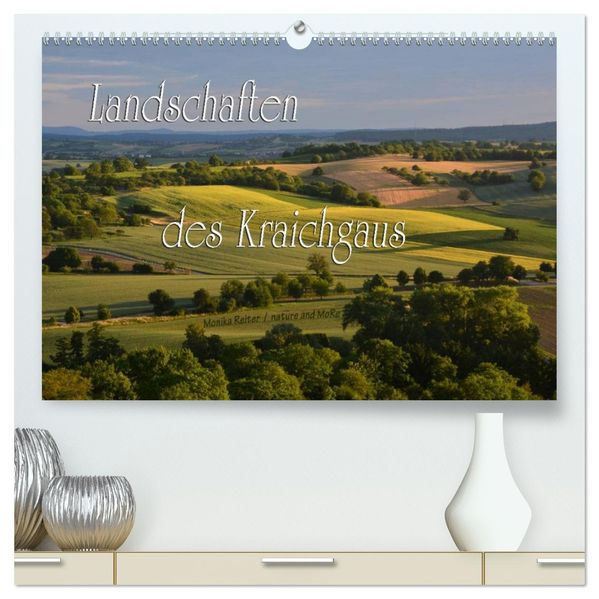 Landschaften des Kraichgaus (hochwertiger Premium Wandkalender 2027 DIN A2 quer) Kunstdruck in Hochglanz