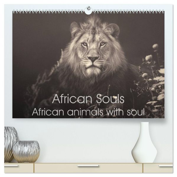 African Souls African animals with soul (High Quality Premium Wall Calendar 2027 DIN A2 landscape)CALVENDO 12 Month Wall Calendar