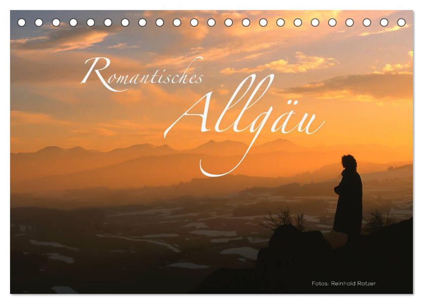Romantisches Allgäu (Tischkalender 2027 DIN A5 quer) CALVENDO Monatskalender