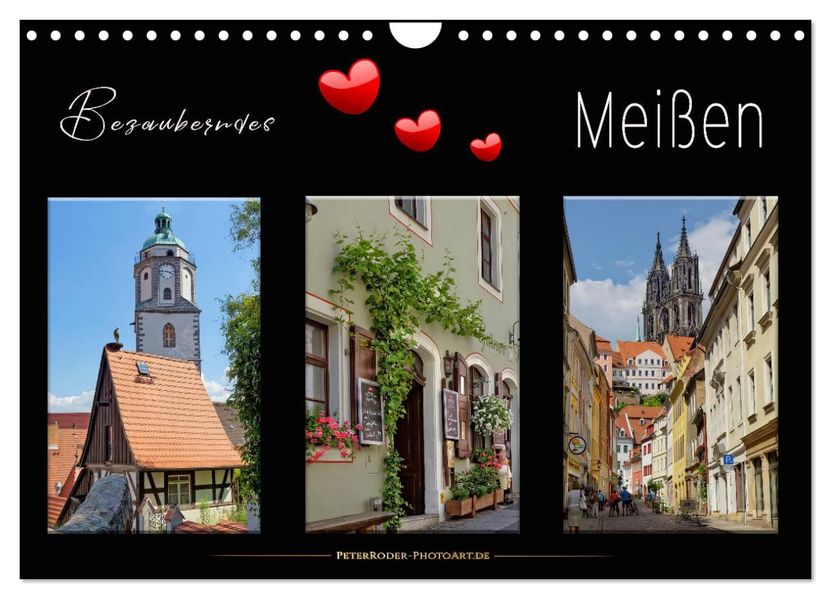 Bezauberndes Meißen (Wandkalender 2027 DIN A4 quer) CALVENDO Monatskalender