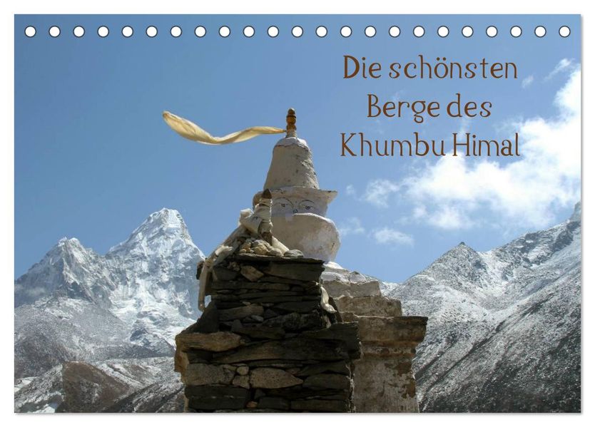 Die schönsten Berge des Khumbu Himal (Tischkalender 2027 DIN A5 quer) CALVENDO Monatskalender