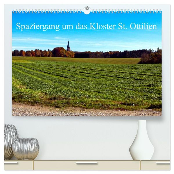 Spaziergang um das Kloster St. Ottilien (hochwertiger Premium Wandkalender 2027 DIN A2 quer) Kunstdruck in Hochglanz
