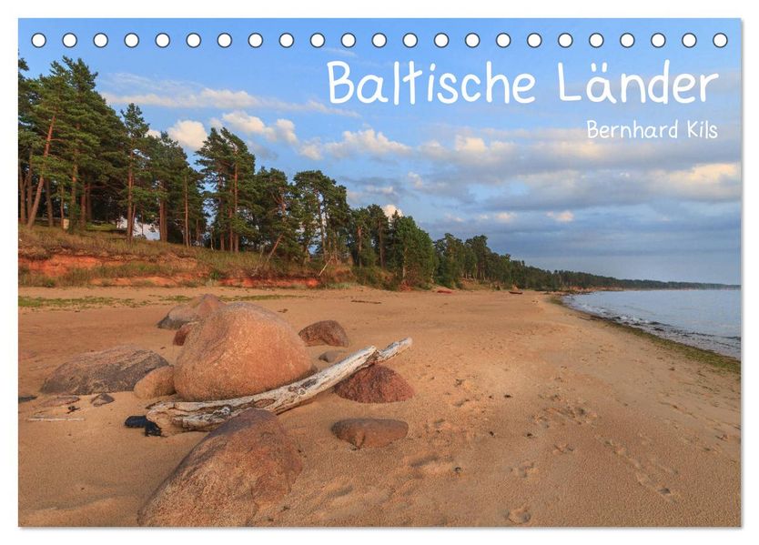 Baltische Länder (Tischkalender 2027 DIN A5 quer) CALVENDO Monatskalender