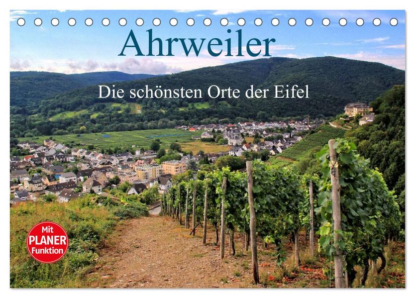 Die schönsten Orte der Eifel - Ahrweiler (Tischkalender 2027 DIN A5 quer) CALVENDO Monatskalender