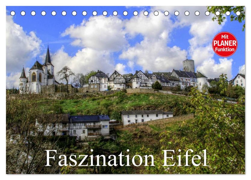 Faszination Eifel (Tischkalender 2027 DIN A5 quer) CALVENDO Monatskalender