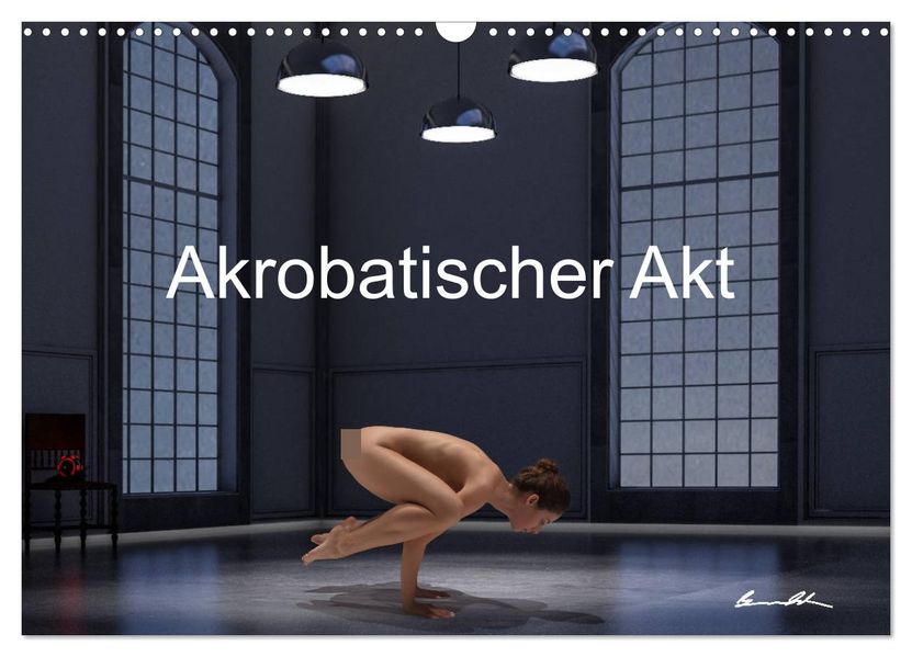 Der akrobatische Akt (Wandkalender 2027 DIN A3 quer) CALVENDO Monatskalender