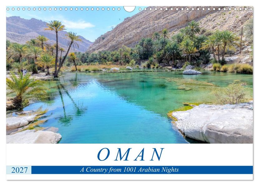 Oman (Wall Calendar 2027 DIN A3 landscape) CALVENDO 12 Month Wall Calendar