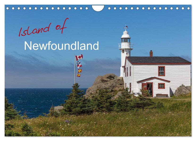 Island of Newfoundland (Wall Calendar 2027 DIN A4 landscape) CALVENDO 12 Month Wall Calendar