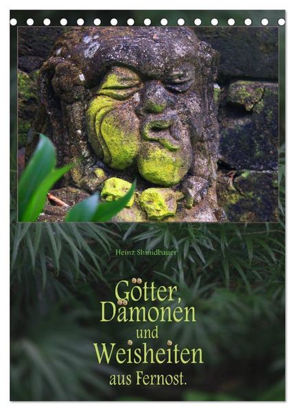 Götter Dämonen und Weisheiten aus Fernost (Tischkalender 2027 DIN A5 hoch) CALVENDO Monatskalender